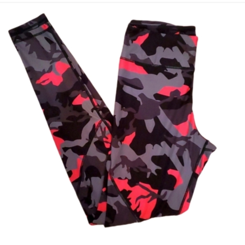 Chisportate Pink Camo Workout Leggings